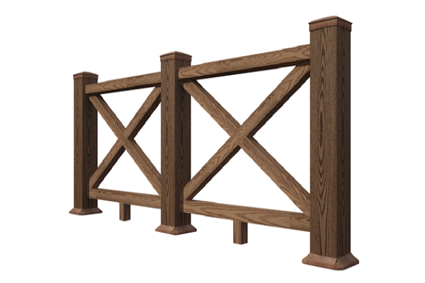 Ограждения из ДПК